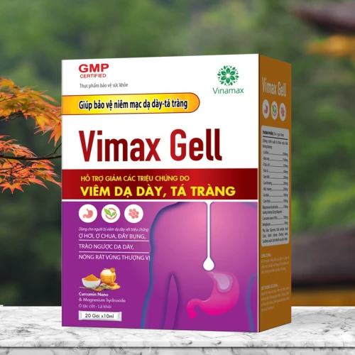 Vimax Gell - Giảm acid dịch vị, bảo vệ niêm mạc dạ dày