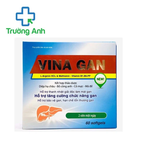 Vina Gan – Hỗ trợ tăng cường chức năng gan hiệu quả