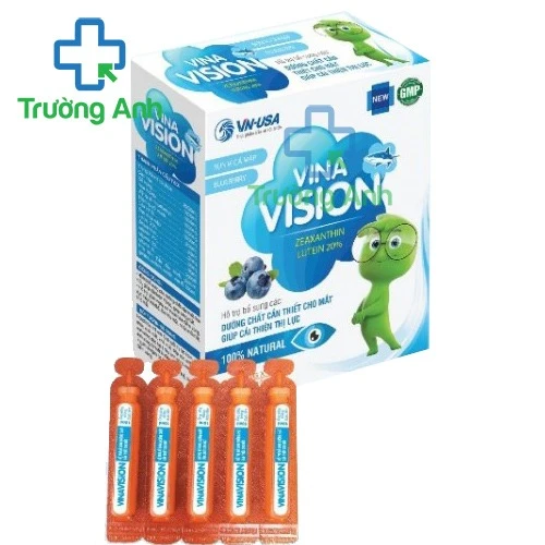Vina Vision - Giúp cải thiện thị lực, sáng mắt, giảm nhức mỏi mắt