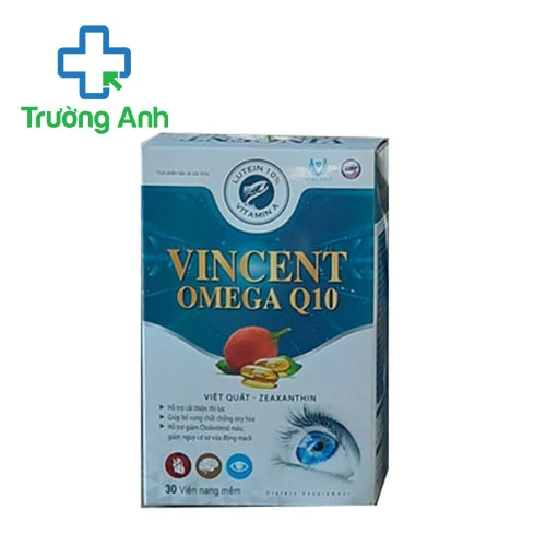 Vincent Omega Q10 – Hỗ trợ cải thiện thị lực cho mắt hiệu quả