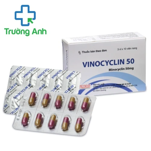 Vinocyclin 50 - Thuốc điều trị nhiễm khuẩn hiệu quả của Medisun