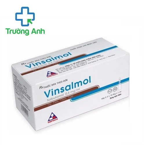 Vinsalmol 0,5mg/ml Vinphaco (Khí dung) - Thuốc điều trị co thắt phế quản
