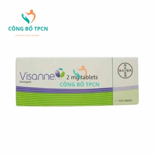 Visanne 2mg - Thuốc điều trị lạc nội mạc tử cung của Đức