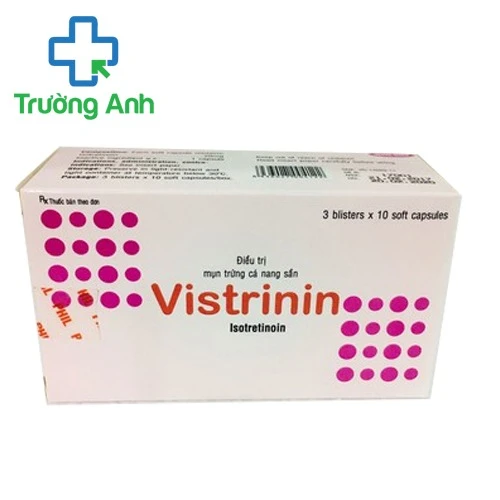 Vistrinin - Thuốc điều trị mụn trứng cá hiệu quả của Phil Inter Pharma