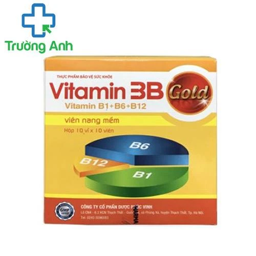 Vitamin 3B Gold PV - Giúp bổ sung vitamin nhóm B tăng cường sức khỏe