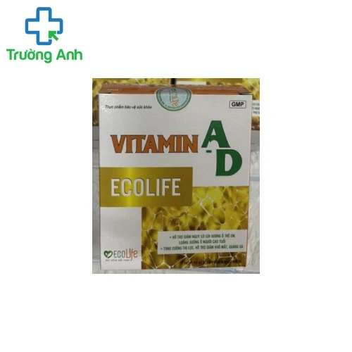 VITAMIN A - D ECOLIFE - Bổ sung Vitamin A,D giúp tăng cường sức khỏe