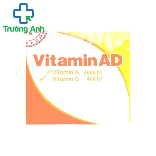 Vitamin AD 4000IU/400IU Hataphar - Thuốc phòng và điều trị thiếu vitamin A,D hiệu quả