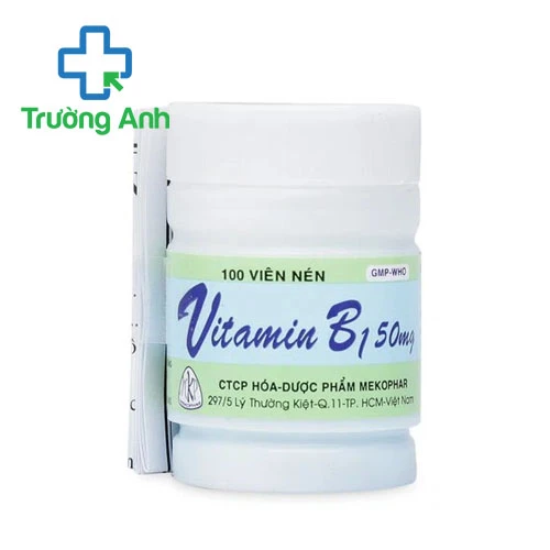 Vitamin B1 50mg Mekophar - Thuốc điều trị phòng ngừa thiếu Vitamin b1 hiệu quả