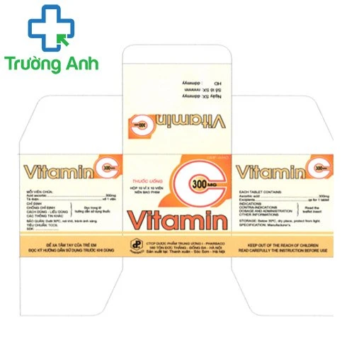 Vitamin C 300mg Pharbaco - Thuốc điều trị thiếu hụt vitamin C