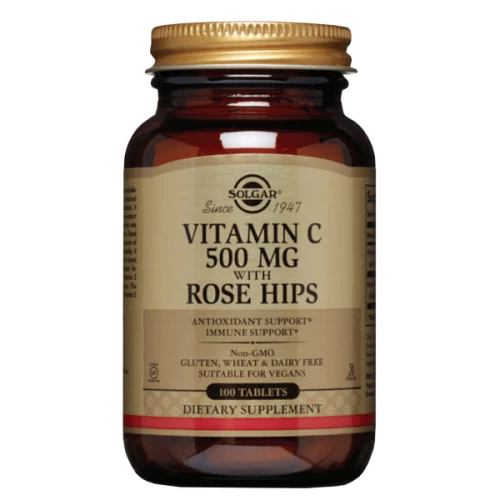 Vitamin C 500 MG with Rose Hips - Giúp tăng cường sức đề kháng