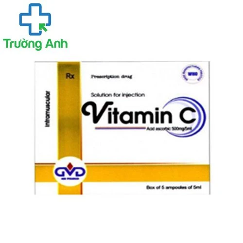 Vitamin C 500mg/5ml MD Pharco - Thuốc điều trị bệnh Scorbut hiệu quả