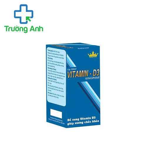 Vitamin D3 Kingphar - Giúp bổ sung vitamin D cho trẻ còi xương