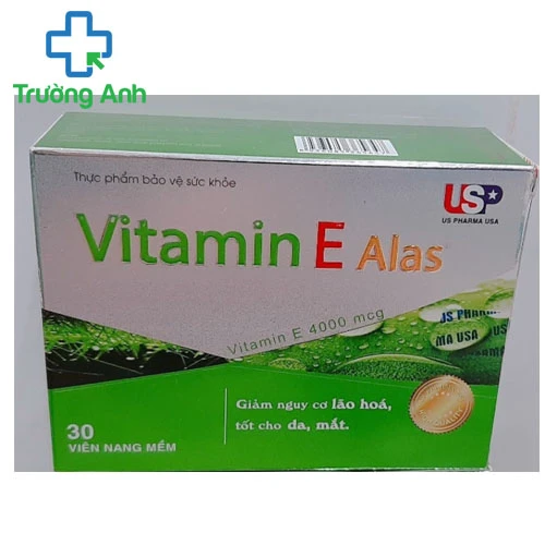 VITAMIN E ALAS - Giúp ngăn ngừa các bệnh thiếu Vitamin E