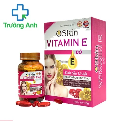 Vitamin E đỏ DV - Viên uống đẹp da tóc, chống lão hóa hiệu quả