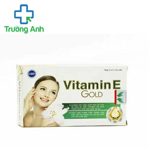 Vitamin E gold - Giúp làm chậm tiến trình lão hóa của da