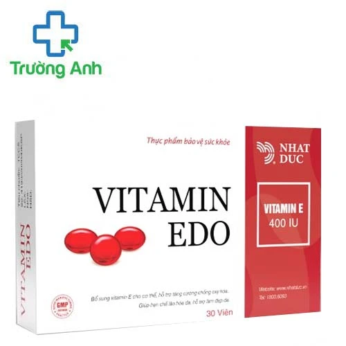 Vitamin Edo - Hỗ trợ tăng cường chống oxy hóa