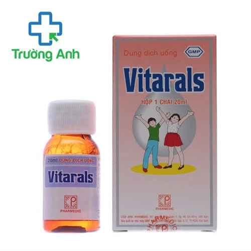 Vitarals 20ml Pharmedic - Dung dịch uống giúp bổ sung vitamin và khoáng chất