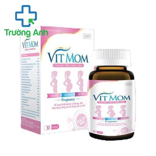 Vitmom - Viên uống tổng hợp vitamin và khoáng chất dành cho bà bầu