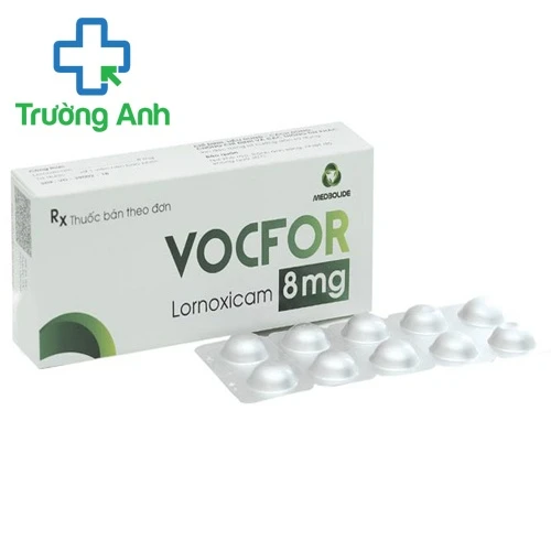 Vocfor 8mg - Thuốc giảm đau, chống viêm, hạ sốt của Medisun