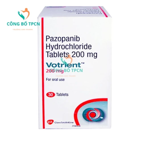 Votrient 200mg - Thuốc điều trị ung thư thận hiệu quả của Mỹ