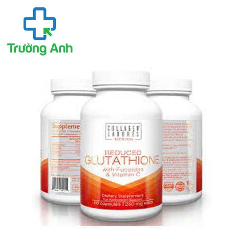 Reduced Glutathione with Fucoidan & Vitamin C - Giúp da mịn màng