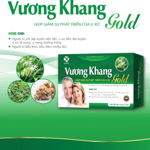 Vương Khang Gold - Giúp giảm sự phát triển của u xơ hiệu quả