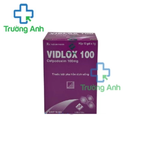 Vidlox 100 Vidipha - Thuốc điều trị nhiễm khuẩn