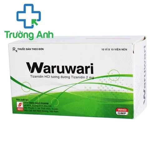 Waruwari - Thuốc điều trị cơn co cứng cơ hiệu quả của Davipharm