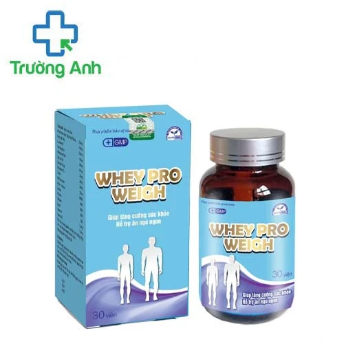 Whey Pro Weigh - Giúp ăn ngủ ngon và tăng cường sức khỏe