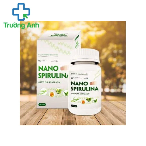 Whitening Nano Spirulina - Hỗ trợ làm giảm nám da, sạm da