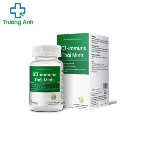 X3-IMMUNE THÁI MINH - Hỗ trợ tăng cường sức khỏe