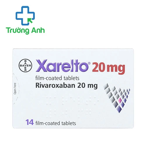 Xarelto 20mg Bayer - Thuốc phòng đột quỵ và thuyên tắc huyết khối