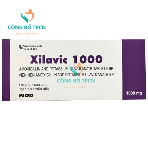 Xilavic 1000 Ấn Độ - Thuốc điều trị nhiễm khuẩn hiệu quả