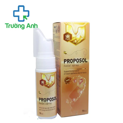 Xịt mũi Proposol 70ml - Hỗ trợ giảm nghẹt mũi, khô mũi hiệu quả