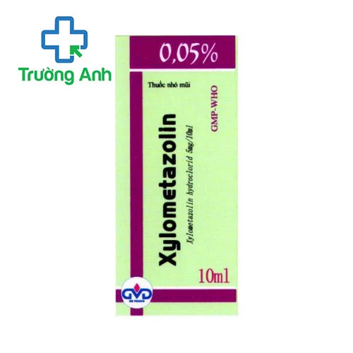 Xylometazolin 0,05% MD Pharco - Thuốc điều trị chảy nước mũi do dị ứng  (10 hộp)