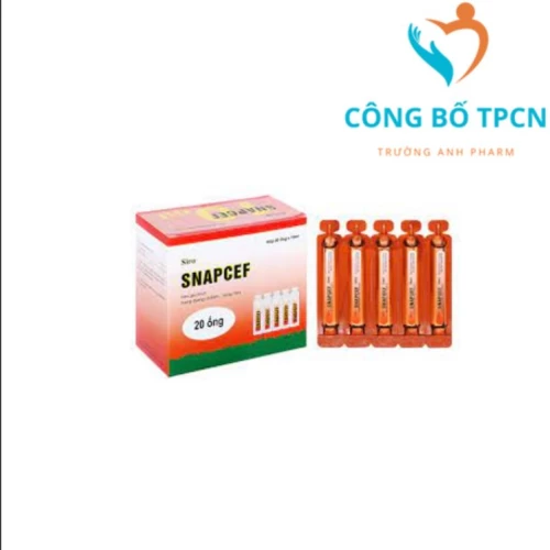 Siro Snapcef - Thuốc hỗ trợ bổ sung kẽm