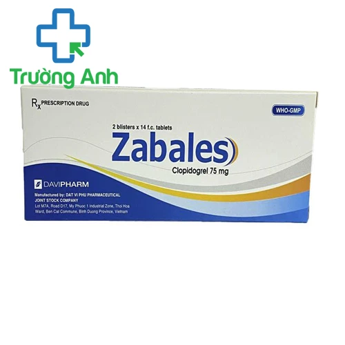 Zabales - Thuốc dự phòng xơ vữa động mạch của Davipharm