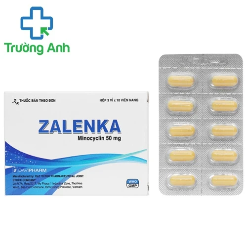 Zalenka 50mg Davipharm - Điều trị dự phòng viêm màng não