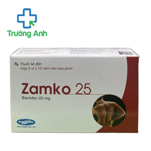 Zamko 25 Savipharm - Thuốc điều trị tổn thương tủy sống hiệu quả