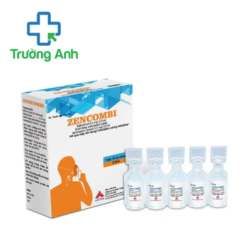 Zencombi 2,5mg/2,5ml CPC1HN - Thuốc điều trị co thắt phế quản hiệu quả