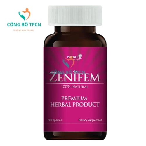 Zenifem - Tăng nội tiết tố nữ, cải thiện sinh lý nữ, làm đẹp da