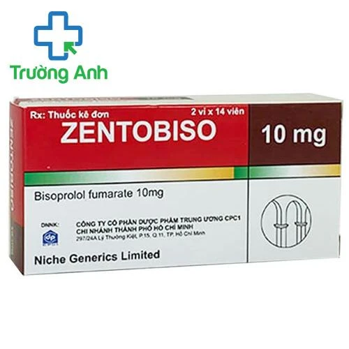 Zentobiso 10mg - Thuốc điều trị các bệnh tim mạch hiệu quả
