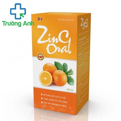 Thực phẩm bảo vệ sức khỏe  ZINC ORAL