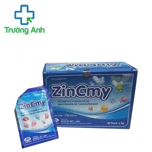 Zincmy - Bổ sung loại khuẩn, giúp cân bằng hệ vi sinh đường ruột