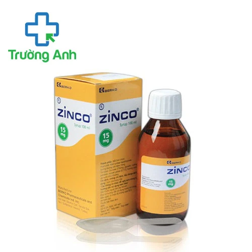 Zinco syrup 100ml - Phòng ngừa và hỗ trợ điều trị thiếu kẽm hiệu quả