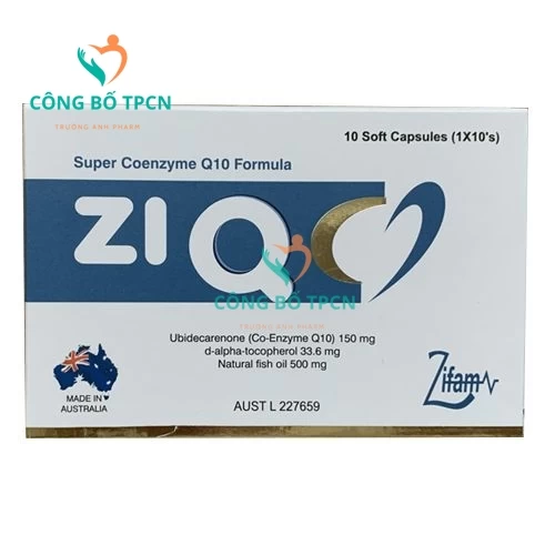 ZIQ - Hỗ trợ duy trì hệ tim mạch khỏe mạnh của Australia