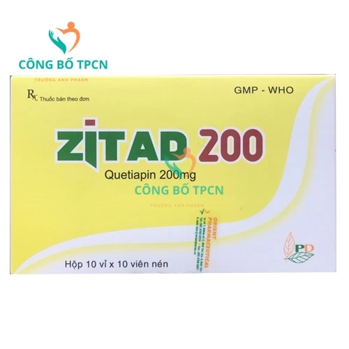 Zitad 200 - Thuốc điều trị bệnh tâm thần phân liệt hiệu quả