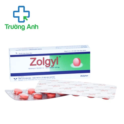 Zolgyl Bidiphar - Thuốc điều trị nhiễm khuẩn răng hiệu quả