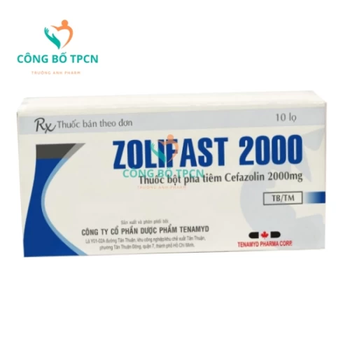 Zolifast 2000 Tenamyd -Thuốc điều trị bệnh nhiễm khuẩn