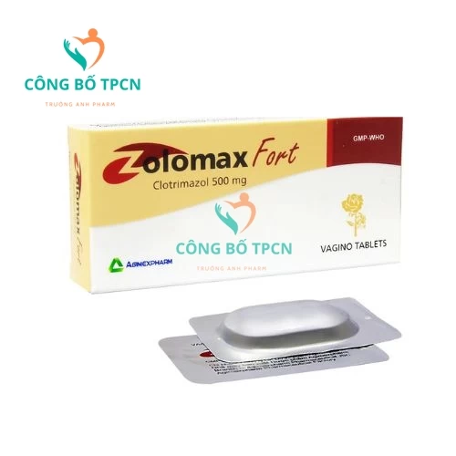 Zolomax fort - Thuốc điều trị nấm Candida ở âm đạo của Agimexpharm